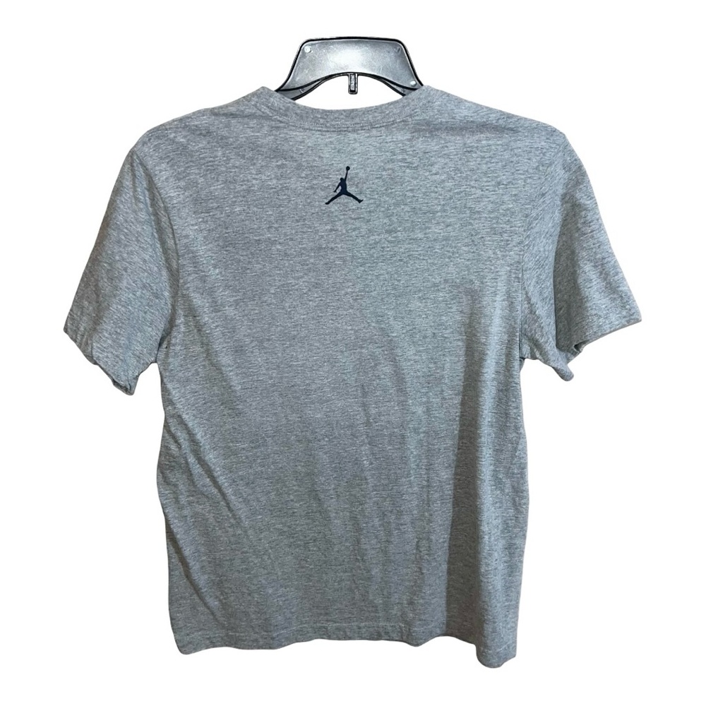 Nike Air Jordan Michigan Shirt Men’s M Grey Blue Short Sleeve - Picture 3 of 3